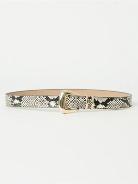 B-Low the Belt MILAN Python Gold Buckle (SMALL)